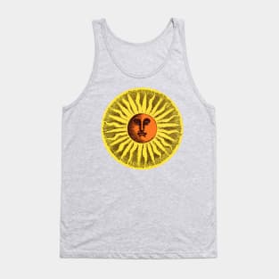 Vintage Sun, Renaissance Era Celestial Sunshine Tank Top